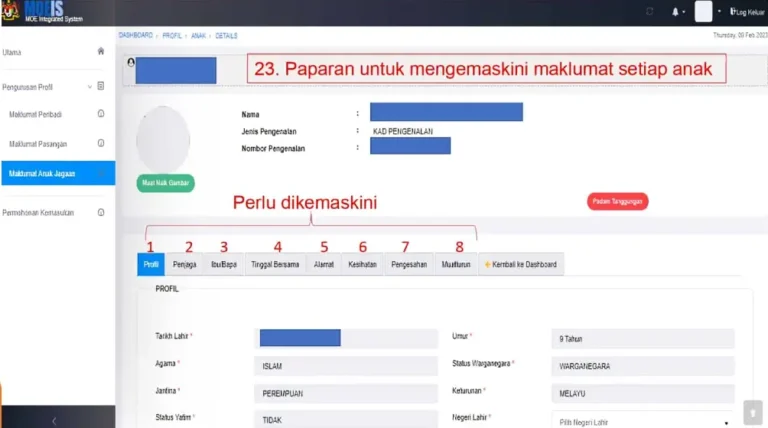 idme kpm pendaftaran tahun